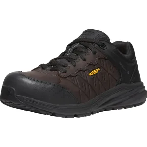 Keen Utility Mens Vista Energy ESD CT Coffee Bean/Black Leather Work Shoes