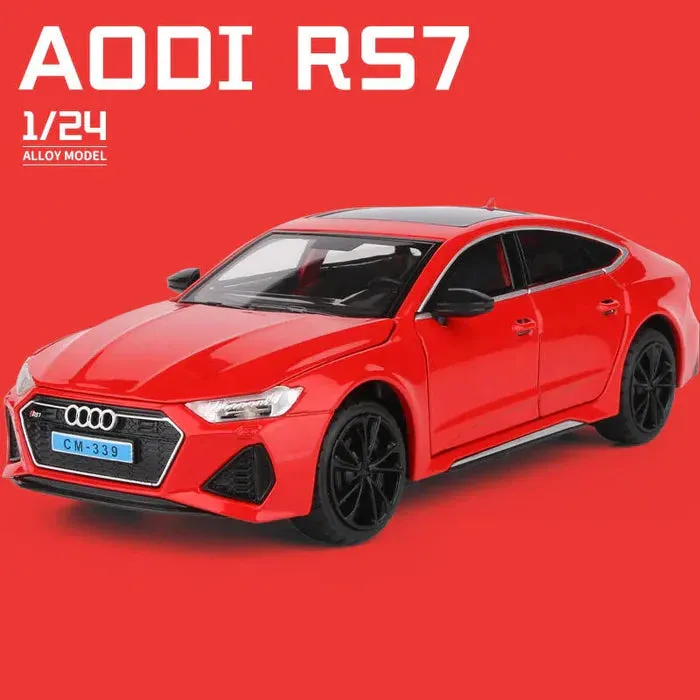 1:24 AUDI RS7 SPORTBOAC ALLOY CAR MODEL DIECAST TOY VEHICLES SOUND & LIGHT TOY CAR BEST BIRTHDAY GIFT FOR KIDS [ COLOR AS PER STOCK ]