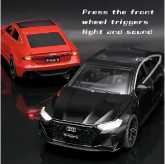 1:24 AUDI RS7 SPORTBOAC ALLOY CAR MODEL DIECAST TOY VEHICLES SOUND & LIGHT TOY CAR BEST BIRTHDAY GIFT FOR KIDS [ COLOR AS PER STOCK ]