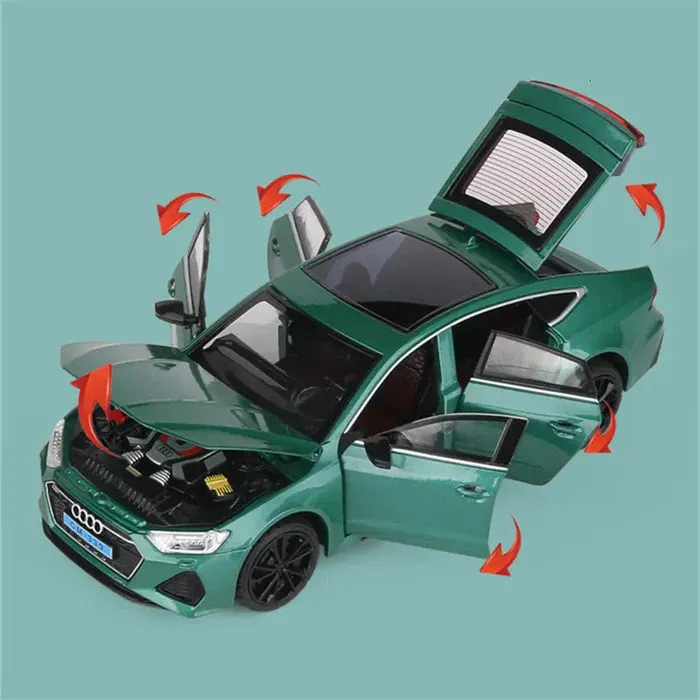 1:24 AUDI RS7 SPORTBOAC ALLOY CAR MODEL DIECAST TOY VEHICLES SOUND & LIGHT TOY CAR BEST BIRTHDAY GIFT FOR KIDS [ COLOR AS PER STOCK ]