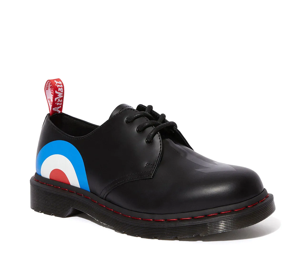 1461 "The Who" Black Target Smooth Oxford