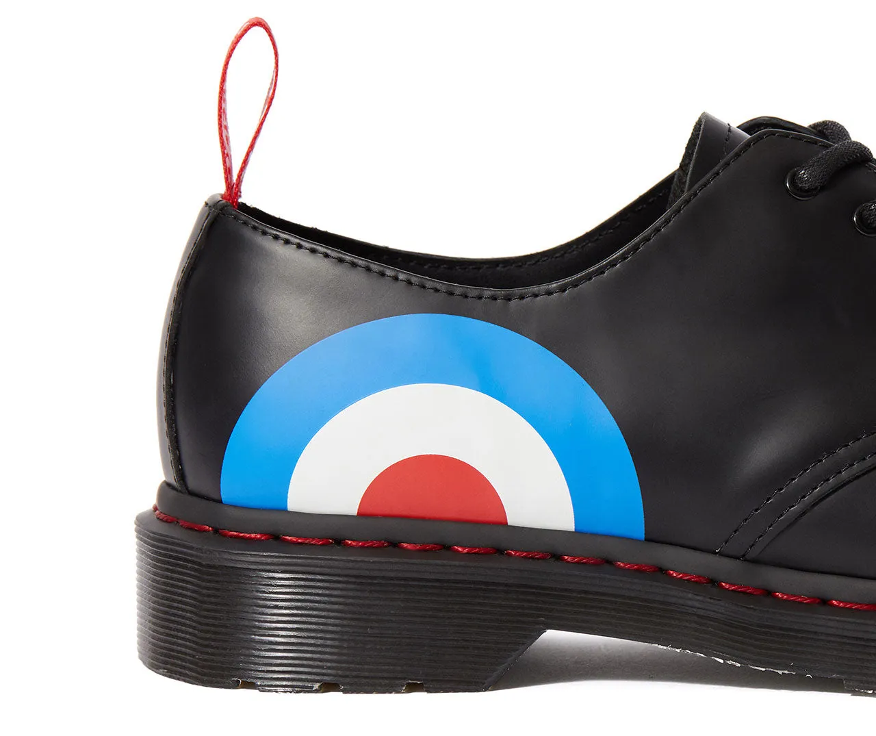 1461 "The Who" Black Target Smooth Oxford