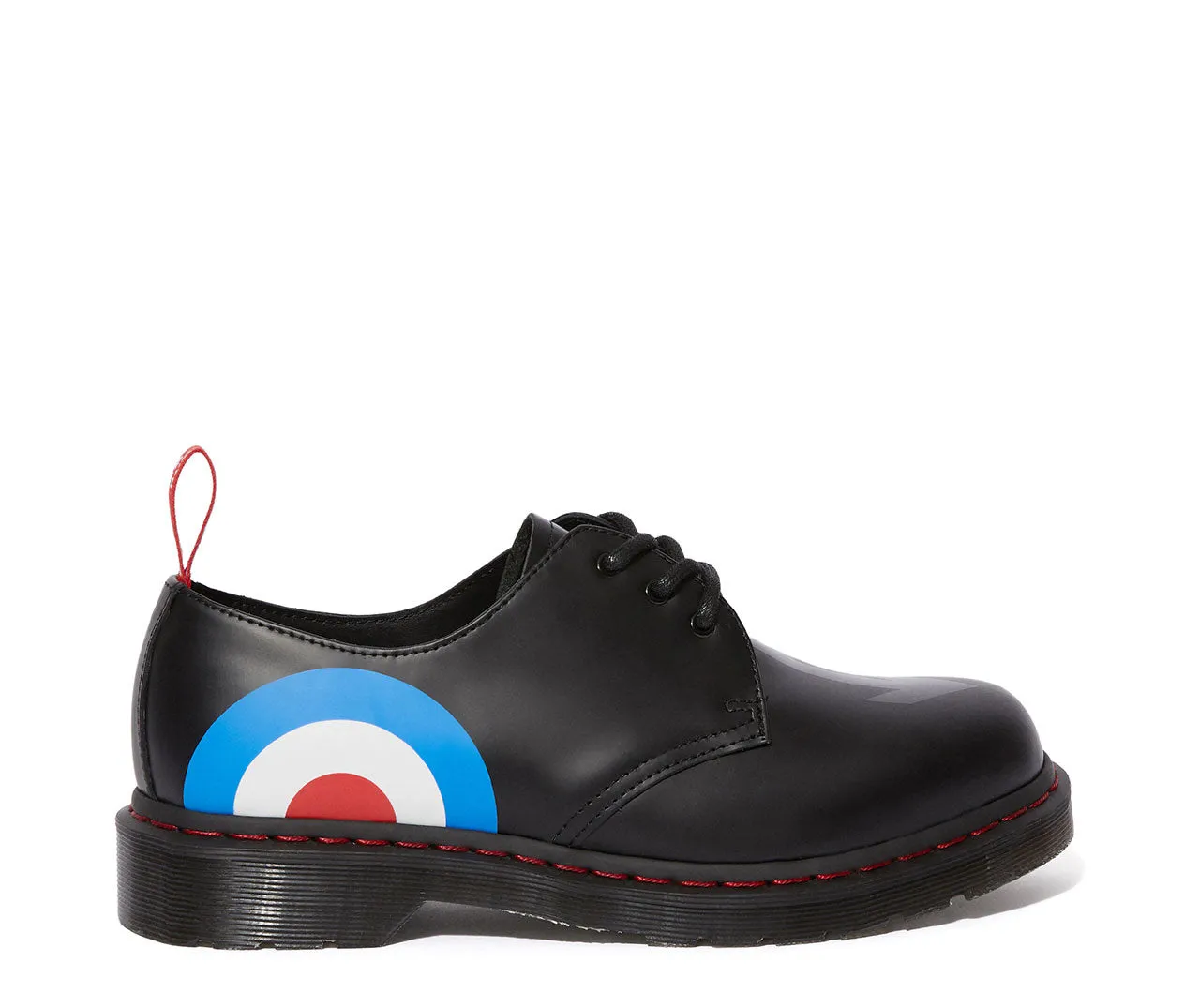 1461 "The Who" Black Target Smooth Oxford