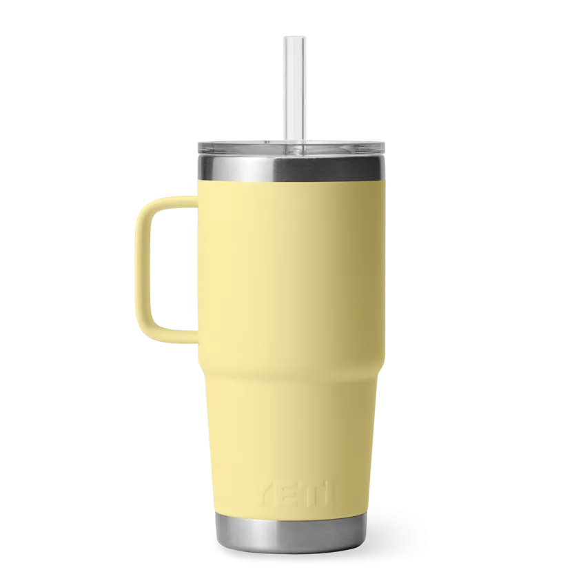 25 oz. / 739ml Straw Mug w/ Straw Lid -   Daybreak Yellow