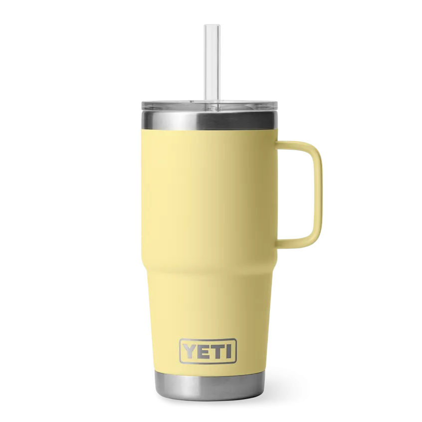 25 oz. / 739ml Straw Mug w/ Straw Lid -   Daybreak Yellow