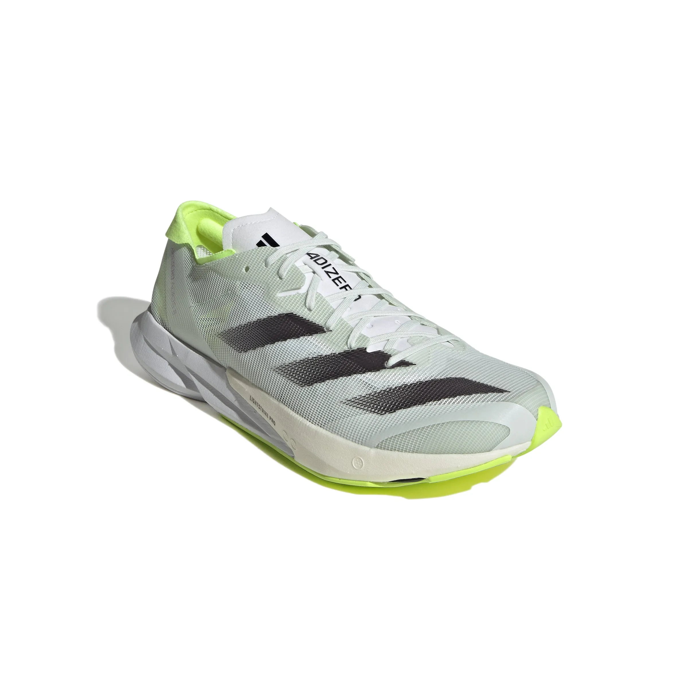 adidas Adizero Adios 8 Running Shoes - Mens - Grey/White/Green