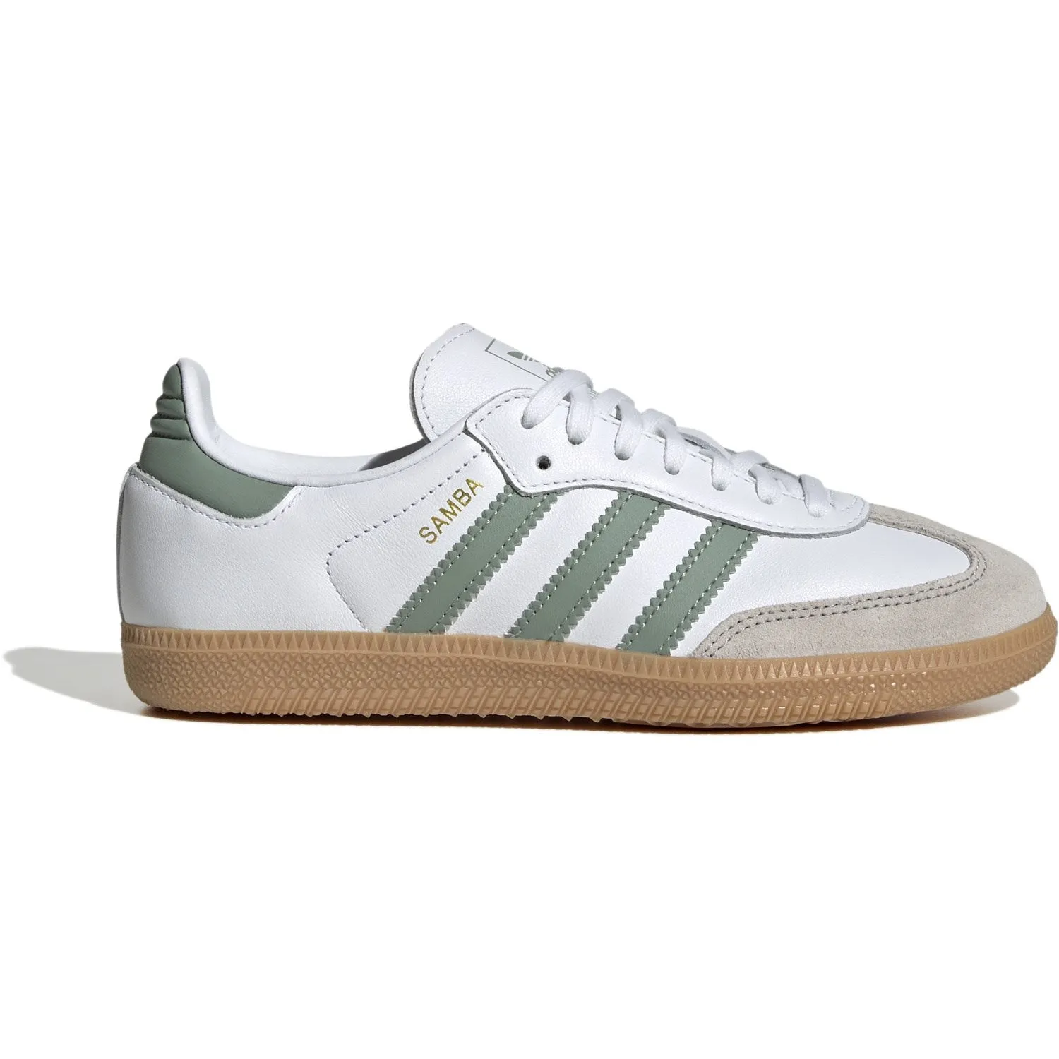 adidas Originals Ftwr White/Silver Green/Gum 3 Samba Og J Sneakers