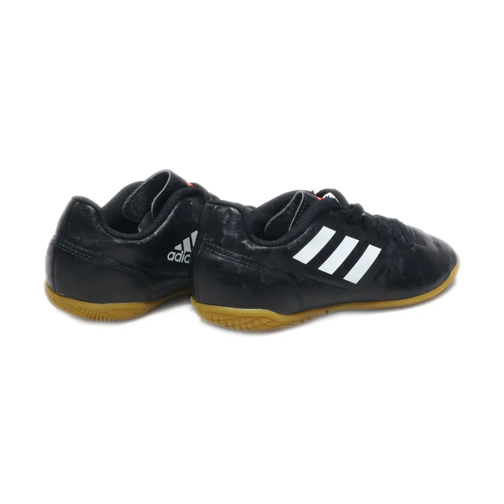 Adidas Sneakers Pu Leather Black Colour For Kids