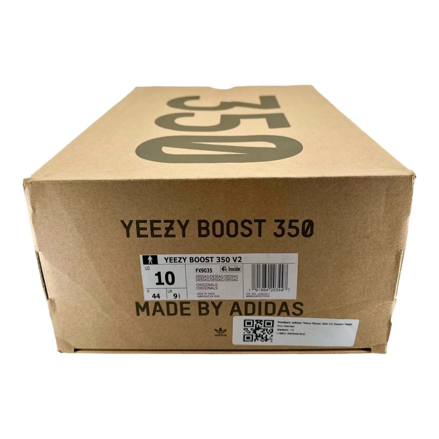 adidas Yeezy Boost 350 V2 Desert Sage Pre-Owned