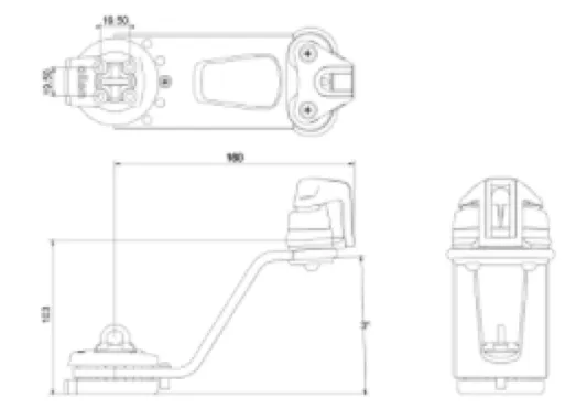 Allen Standard Mainsheet Jammer - 3 Variants