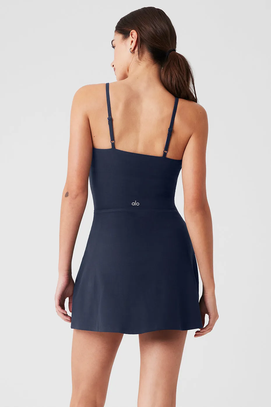 Alosoft Courtside Tennis Dress - Navy