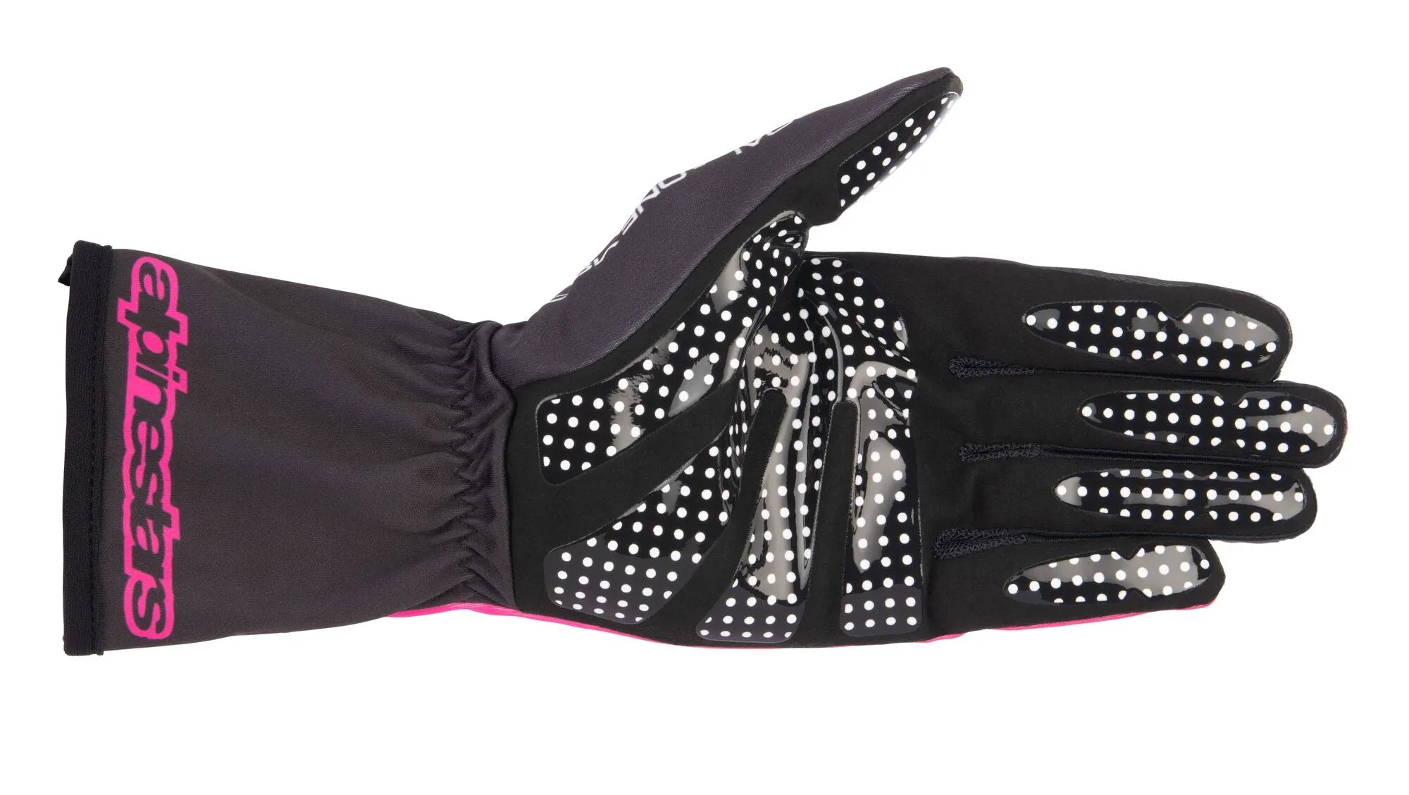 ALPINESTARS 3552423_399_XXL TECH 1 K RACE v2 ADVANCE Kart gloves, pink/black, Size 2XL