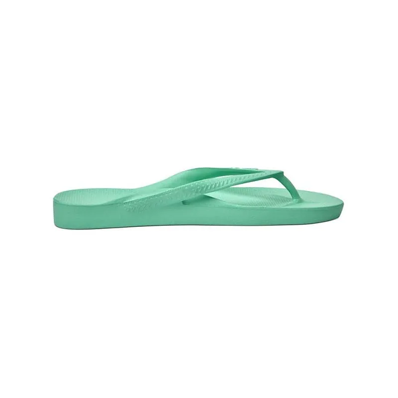 Archies Mint Arch Support Thongs