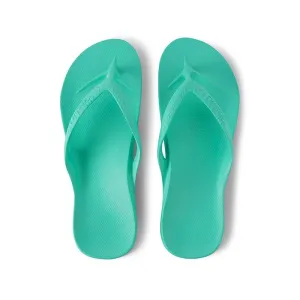 Archies Mint Arch Support Thongs