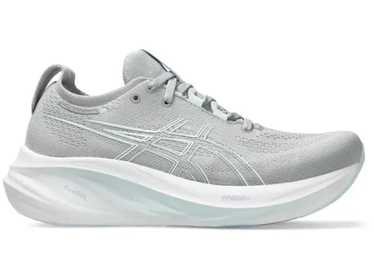 Asics | Gel-Nimbus 26 | Women's | Piedmont Grey/Grey Blue