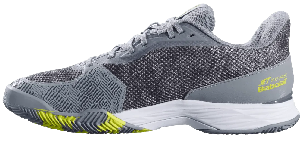 Babolat Jet Tere Grey/Aero CLAY Court Men's Tennis Shoe