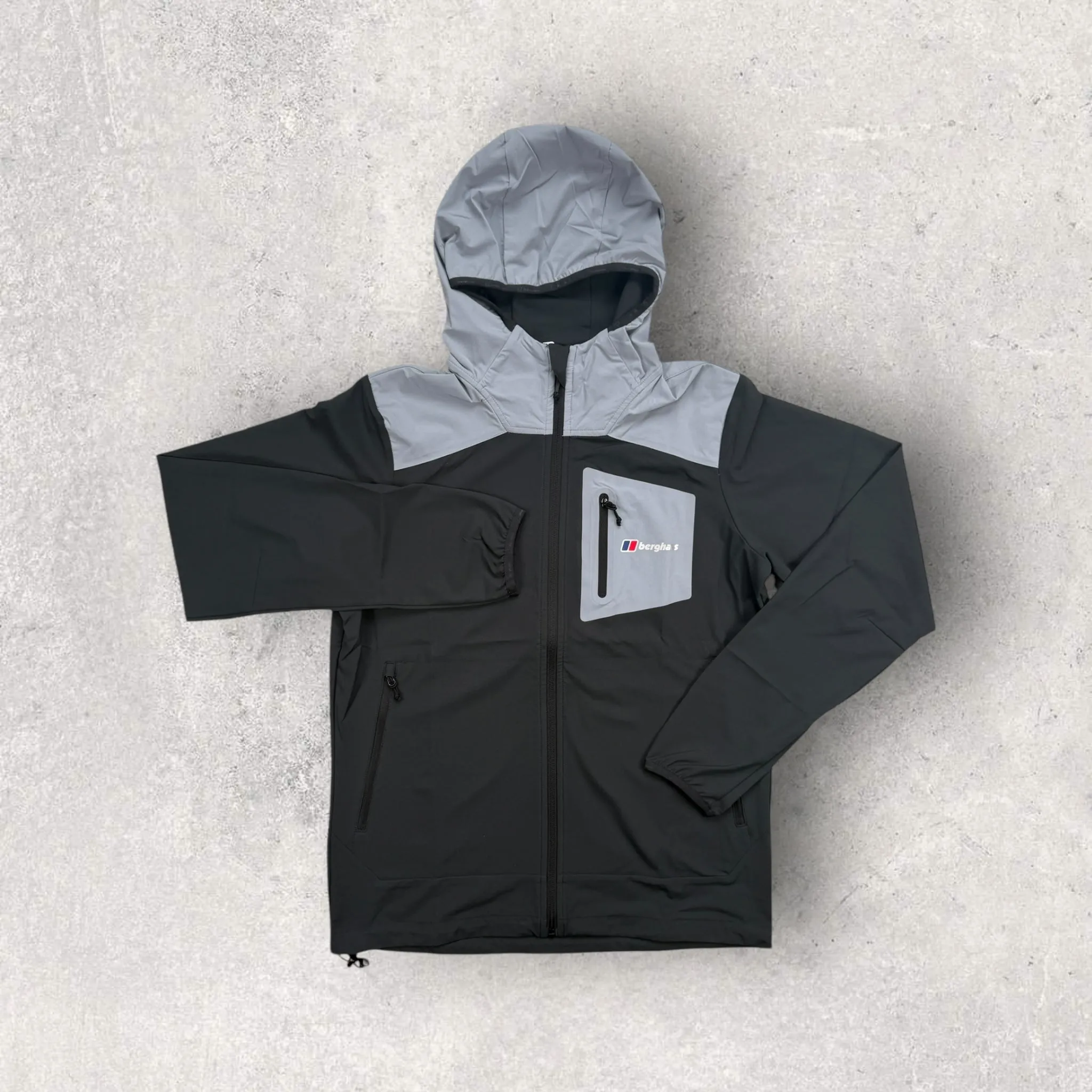 BERGHAUS INTERVALE TRACKSUIT - DARK GREY/GREY