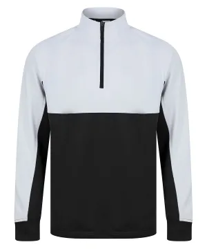 Black/White - Kids ¼-tracksuit top