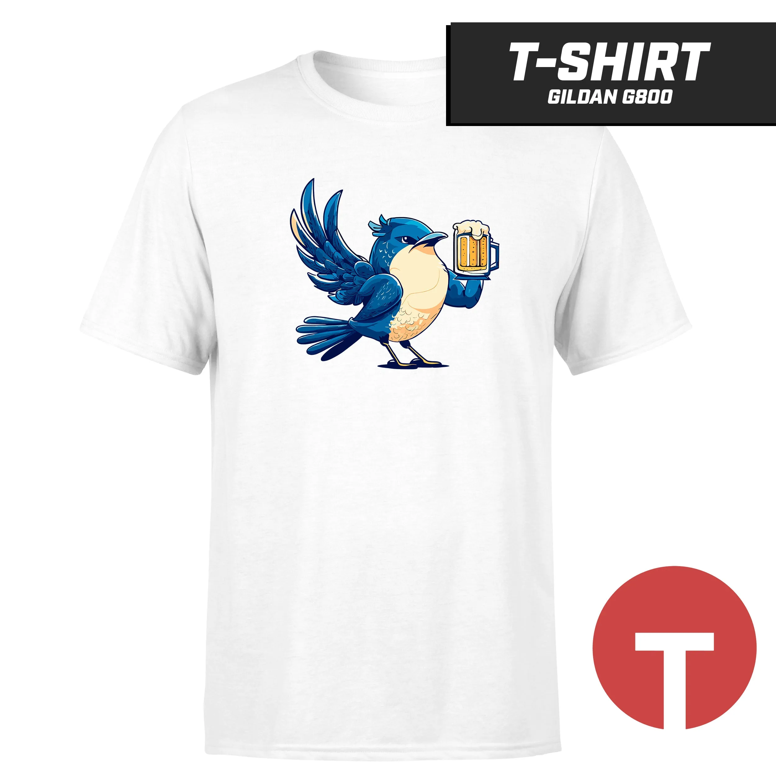 Bluebirds - T-Shirt Gildan G800