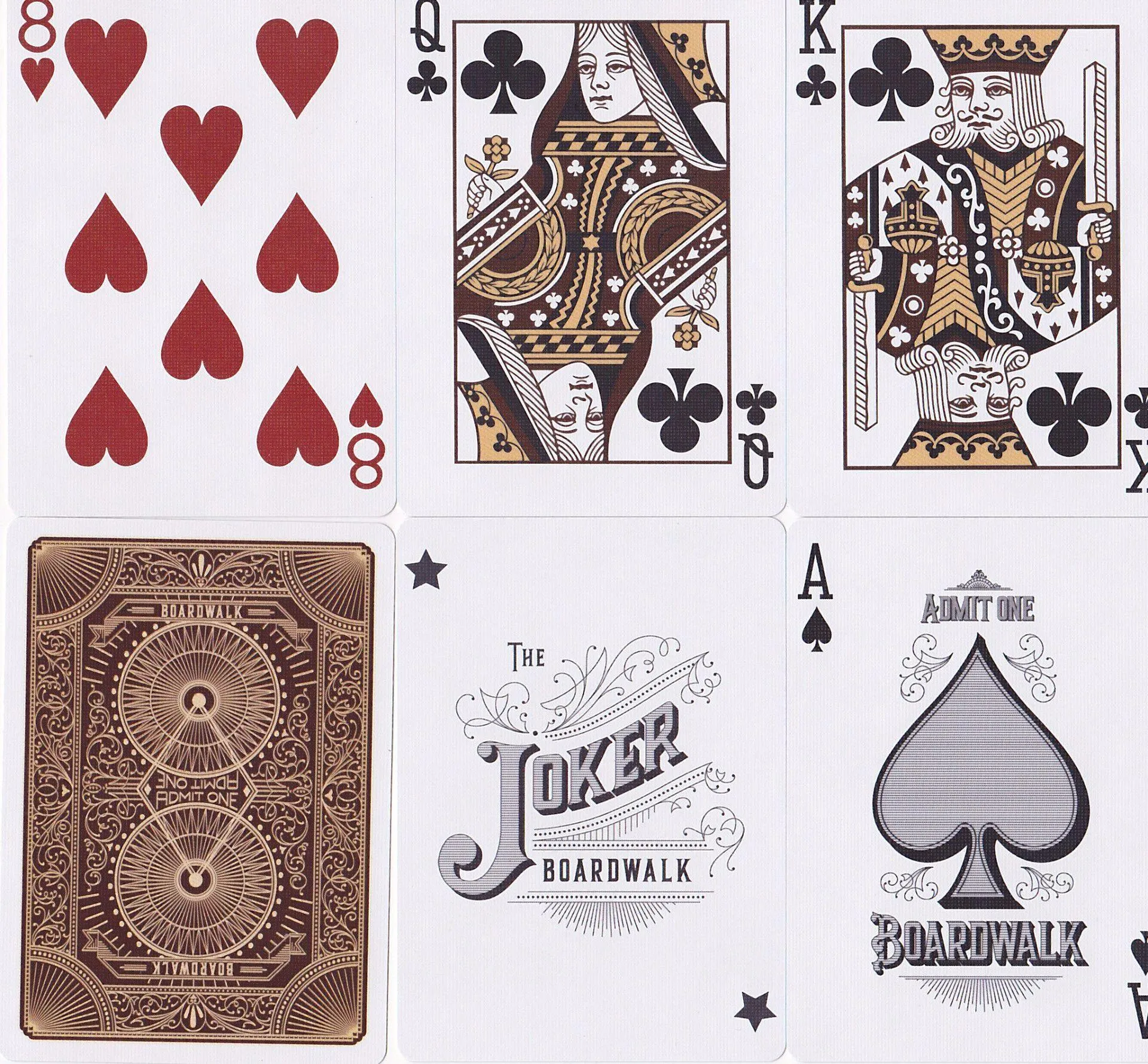 Boardwalk Papers Playing Cards