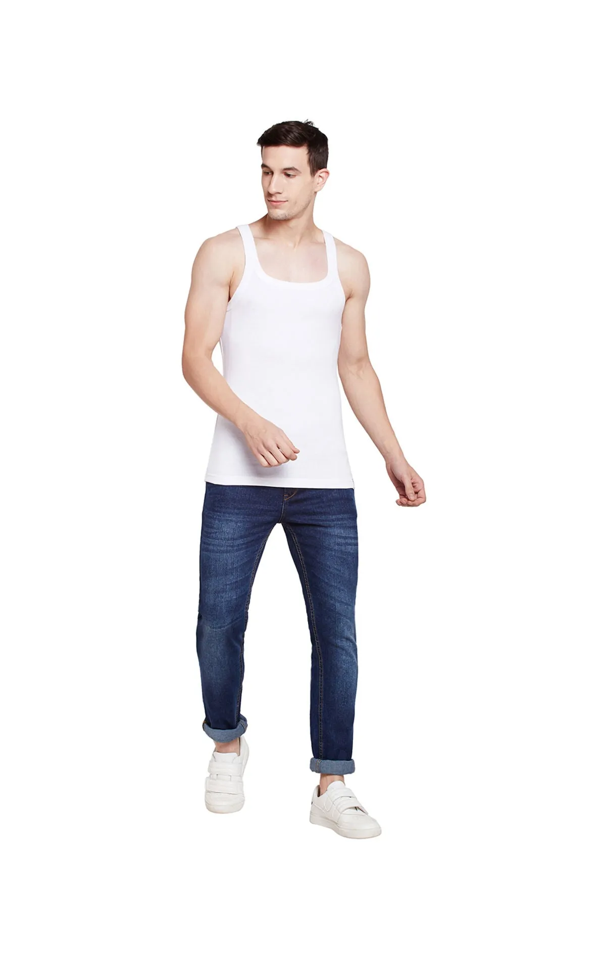 Body X Sports Vests-BX211-White