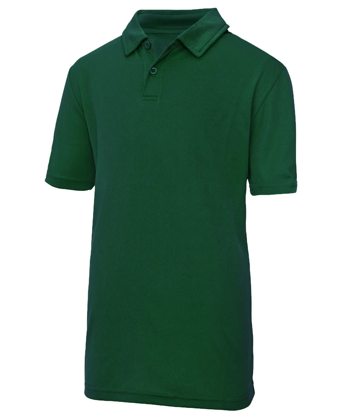 Bottle Green - Kids cool polo