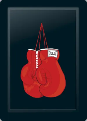 Boxing Gloves Logo Panel