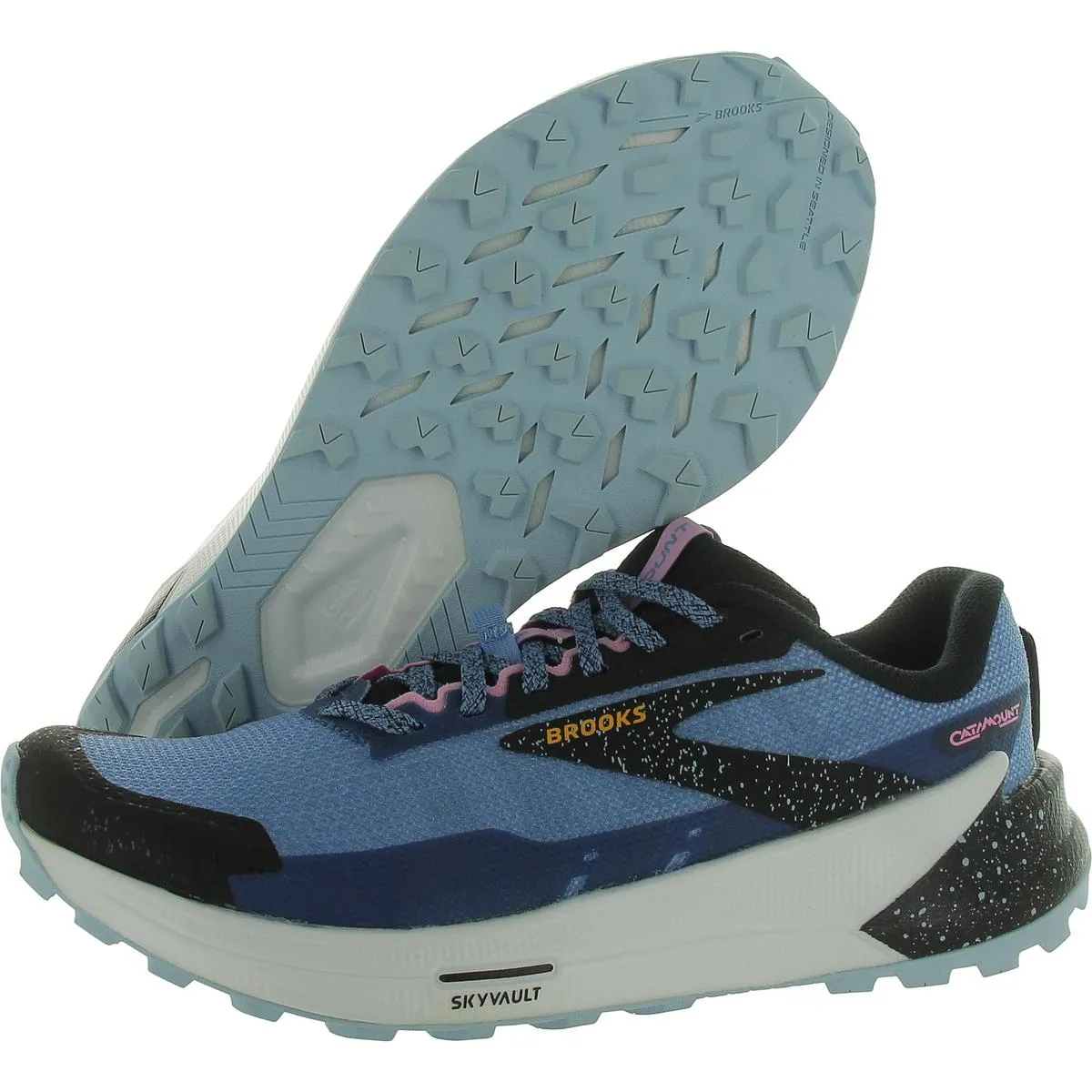 Brooks Womens Ultratrail Slip On Lace Up Running & Training Shoes