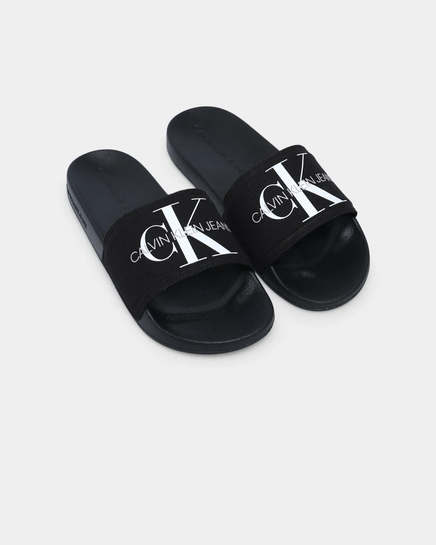 Calvin Klein Monogram Slide Black