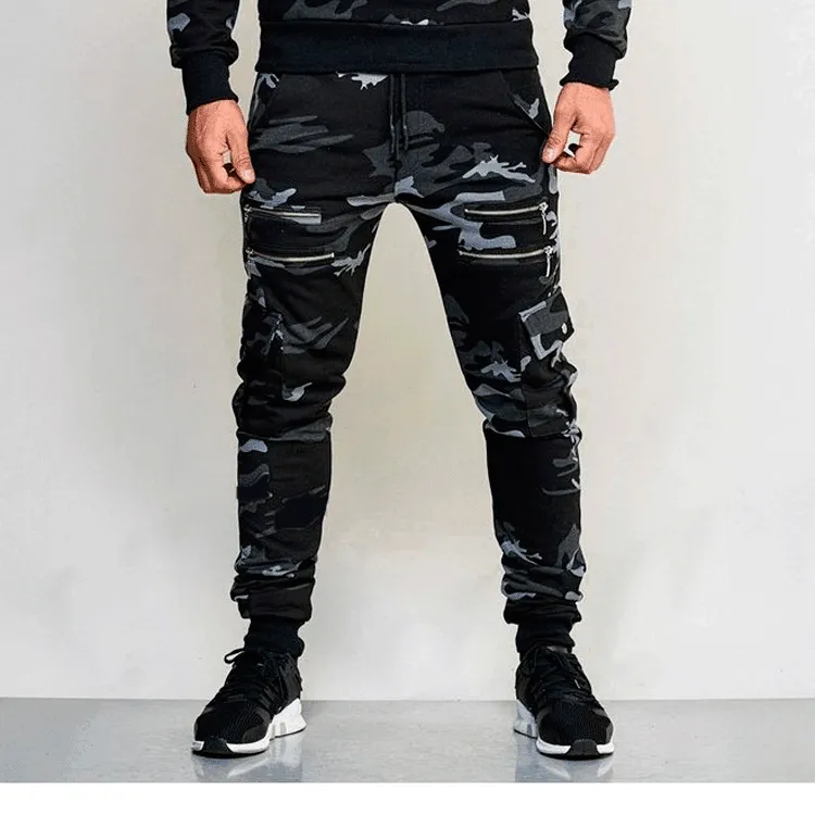 Casual Slim Camo Pants