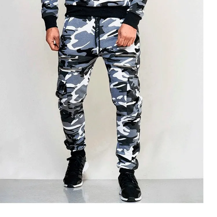 Casual Slim Camo Pants