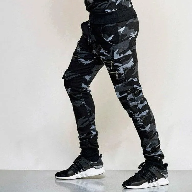 Casual Slim Camo Pants