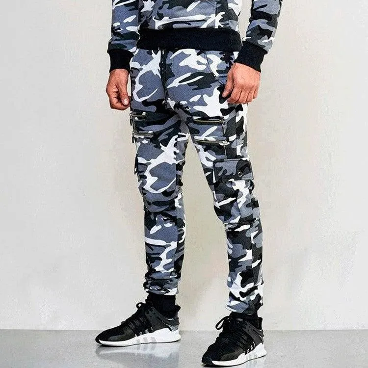 Casual Slim Camo Pants