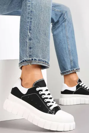 Chunky Sole Lace Trainers