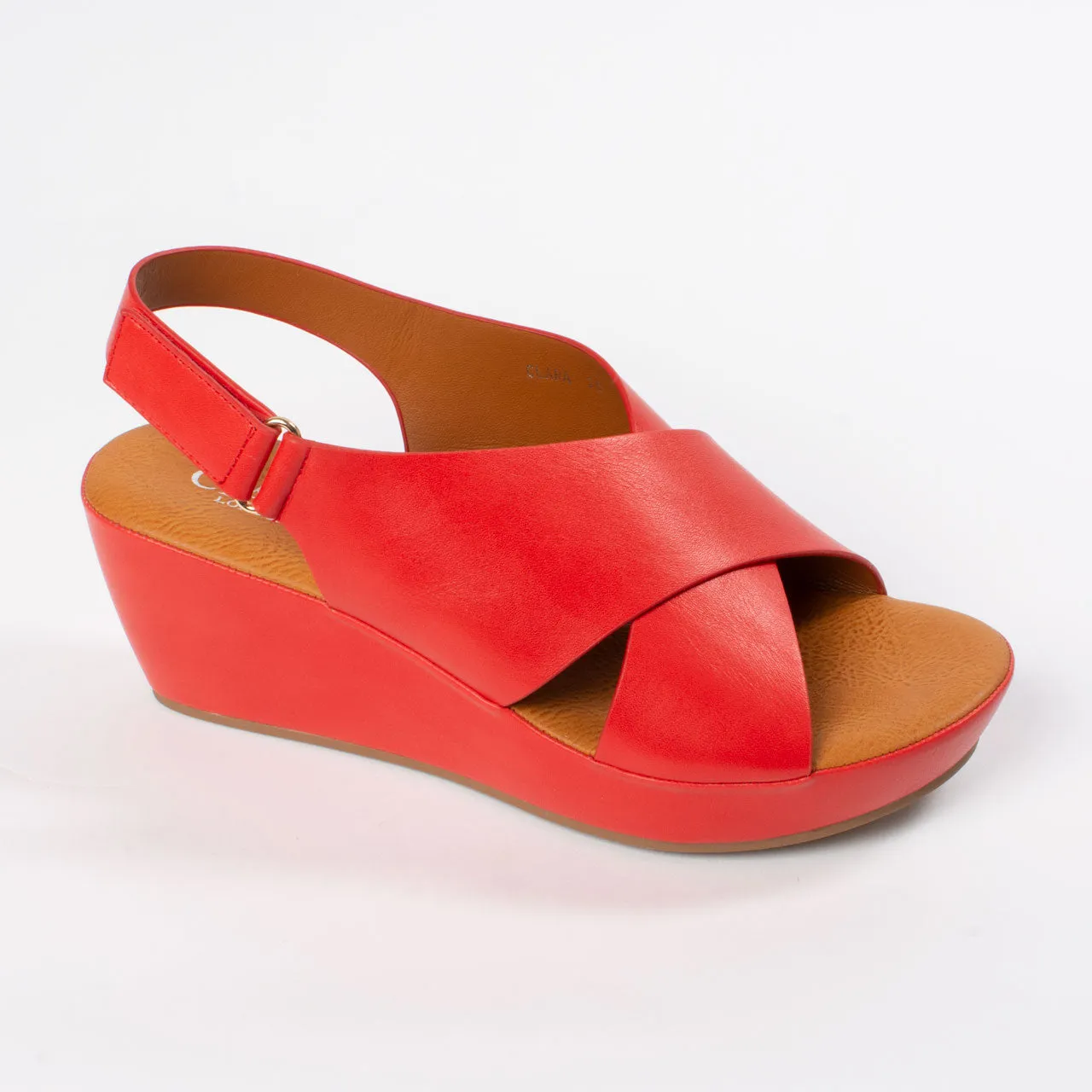 Clara Wedge | Red