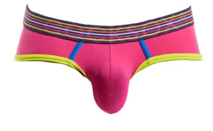 Cocksox Contour Pouch Sports Brief Pink