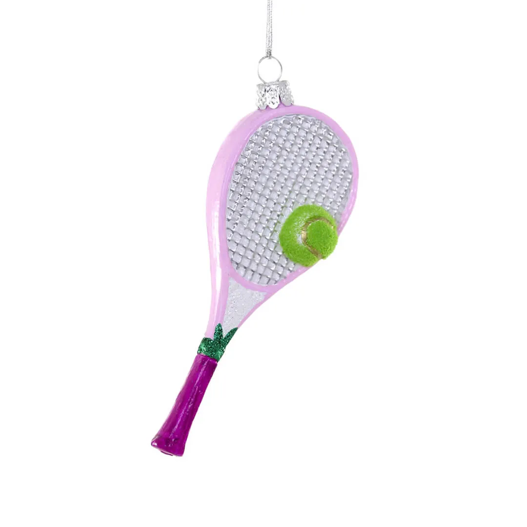 COMING SOON: Tennis Racket Ornament 4.25"