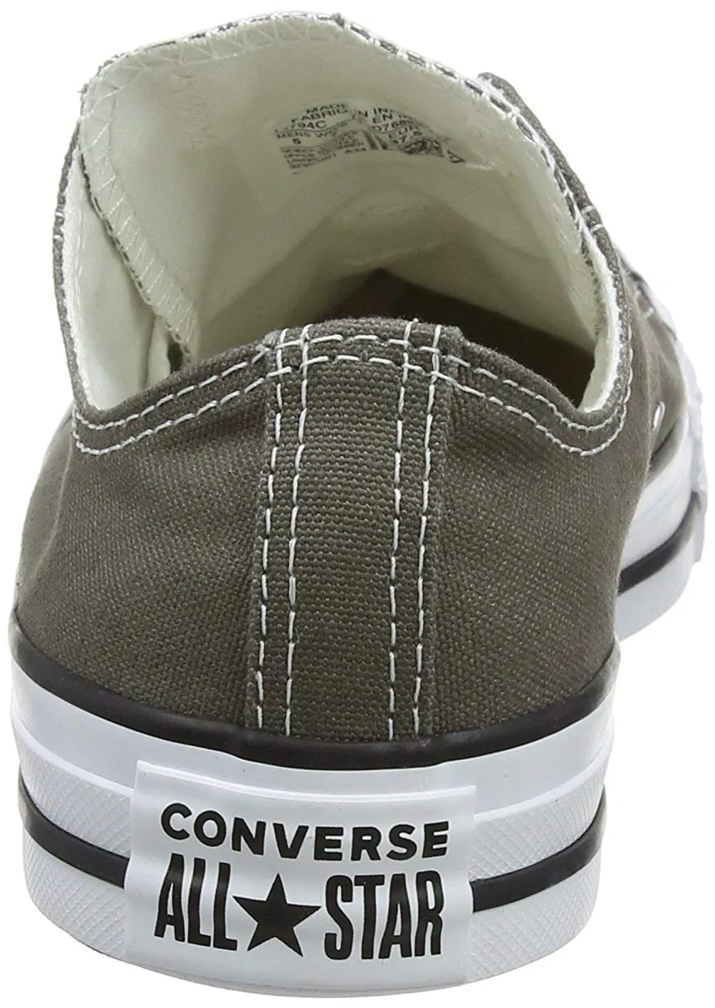 Converse Unisex Chuck Taylor All Star Low Top Sneakers - Charcoal Grey