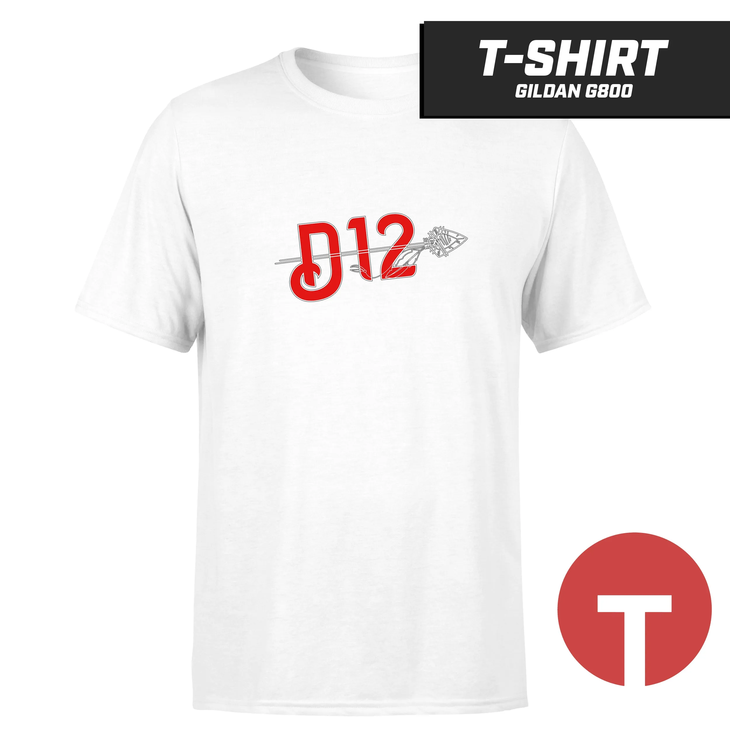 D12 - T-Shirt Gildan G800