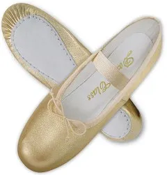 Dance Class B702 Womens Metallic Silver/Gold Soft Leather Dance Shoe