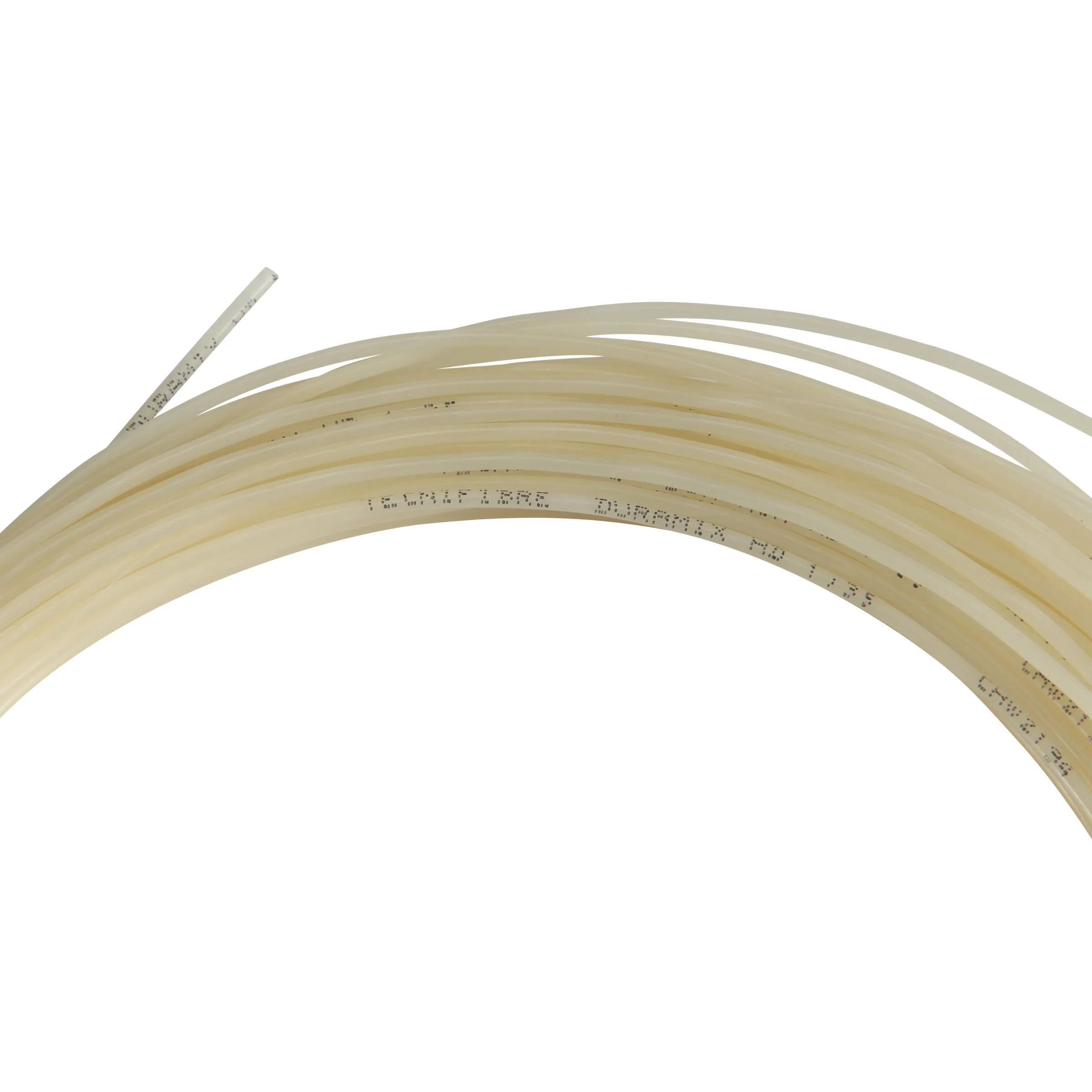 Duramix polyester multi-fibre tennis string 1.35 mm TECNIFIBRE, light yellow