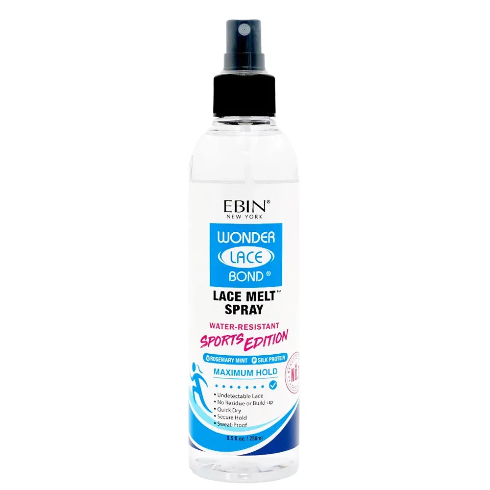 Ebin Wonder Lace Bond Lace Melt Spray | Sports Edition 8.5 oz