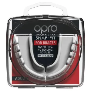 F39752     ~ OPRO SNAPFIT BRACES WHITE