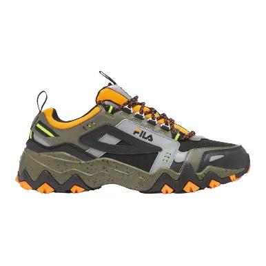 Fila Men's Oakmont TR Shoes - Shocking Orange / Tarmac / Black