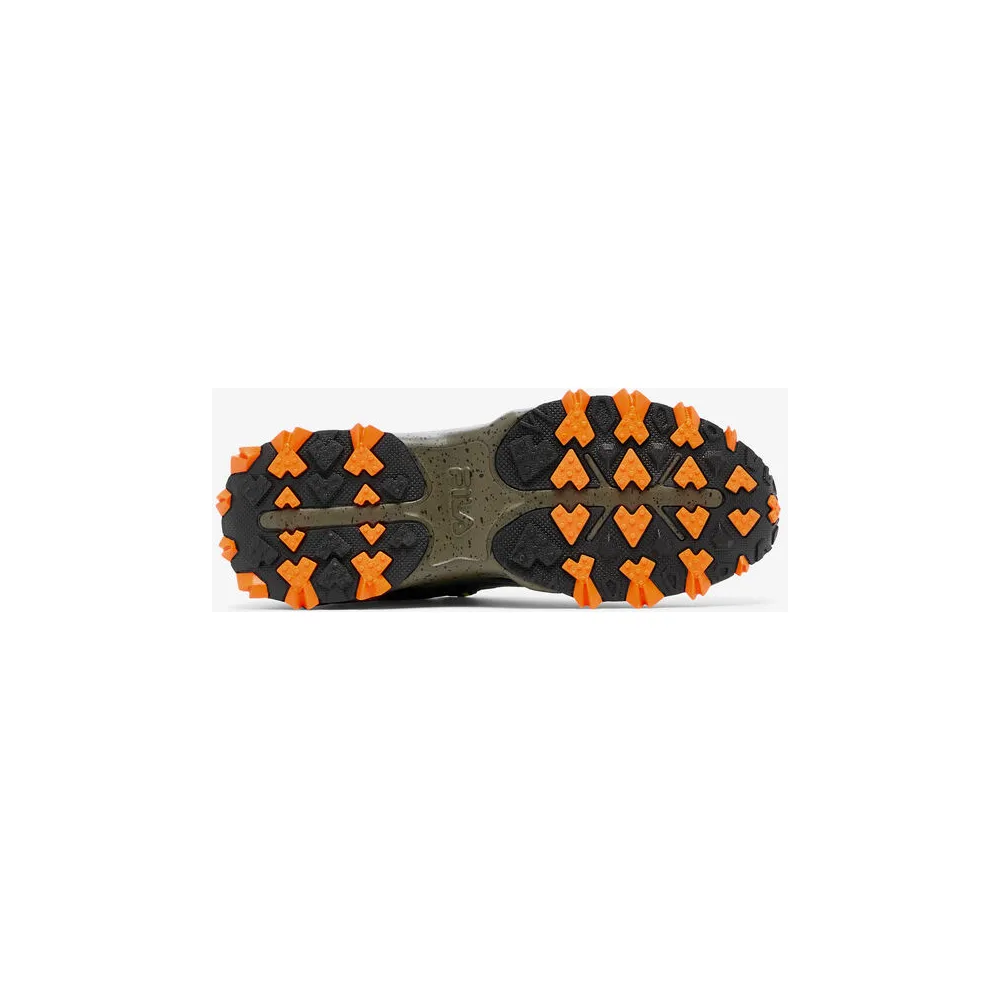 Fila Men's Oakmont TR Shoes - Shocking Orange / Tarmac / Black