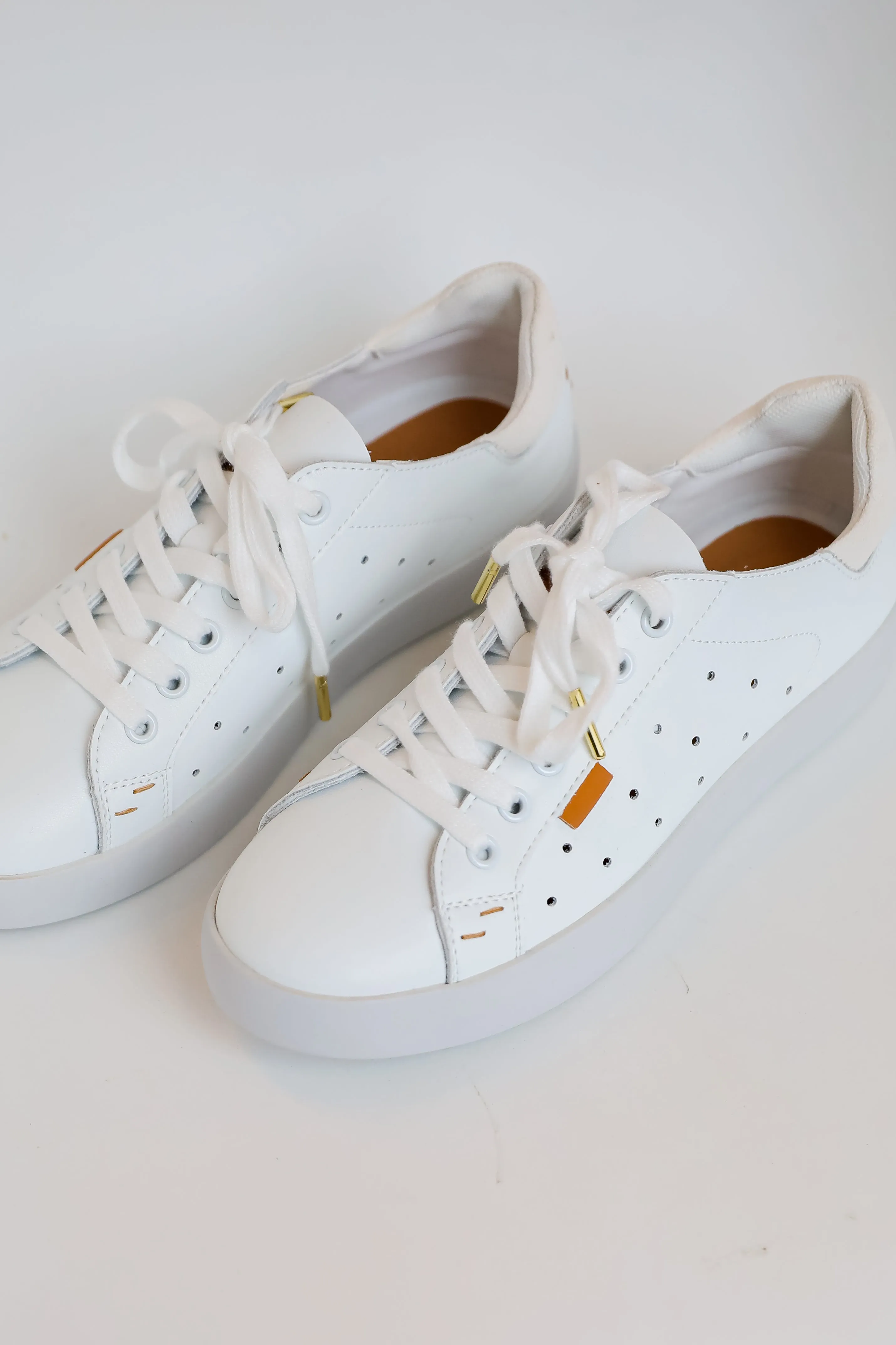 FINAL SALE - Walk With Confidence White Sneakers