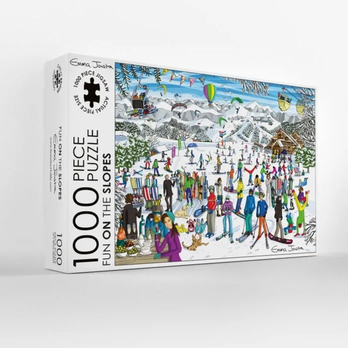 Fun on the Slopes | 1,000 Piece Jigsaw Puzzle