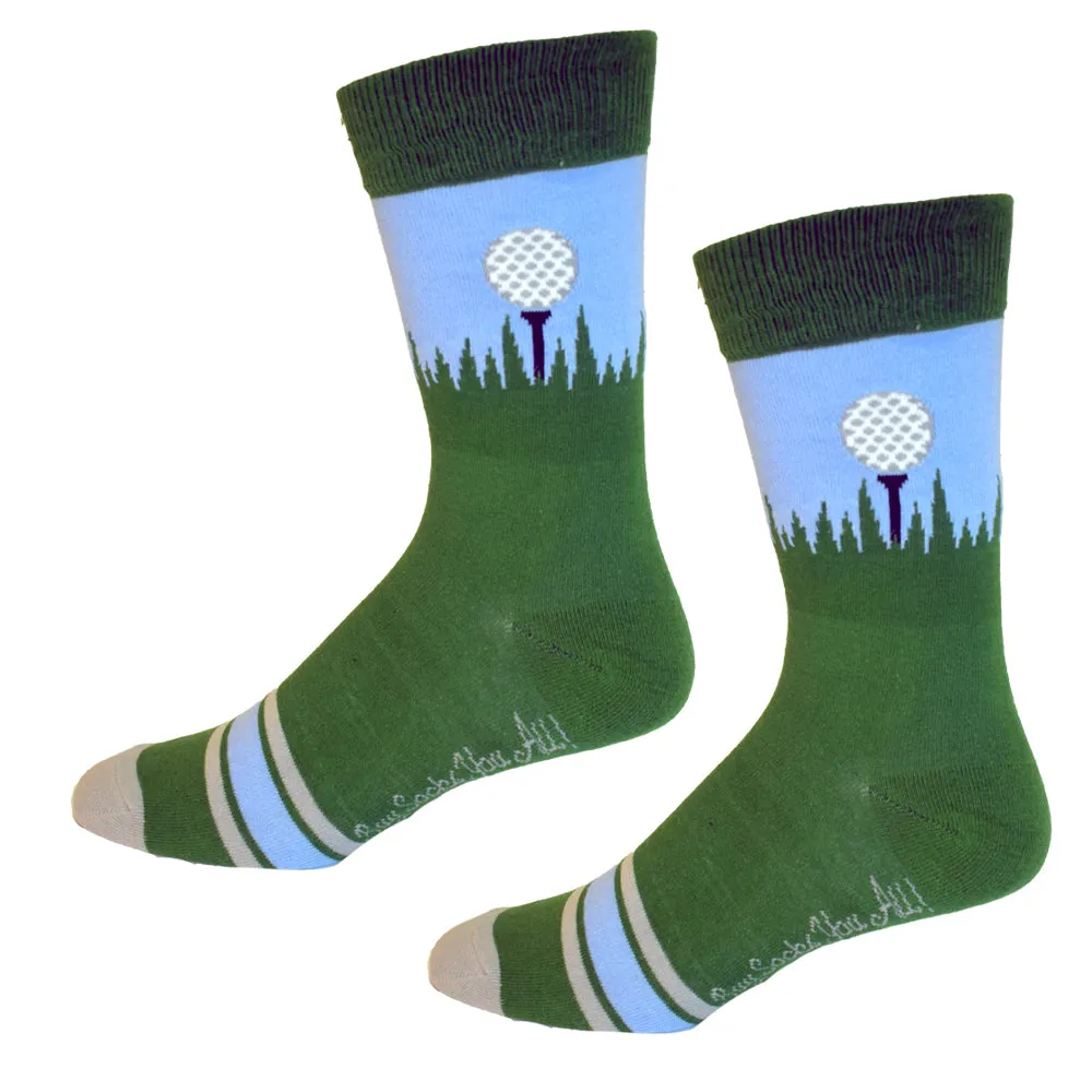 Golf Tee Men's Sock