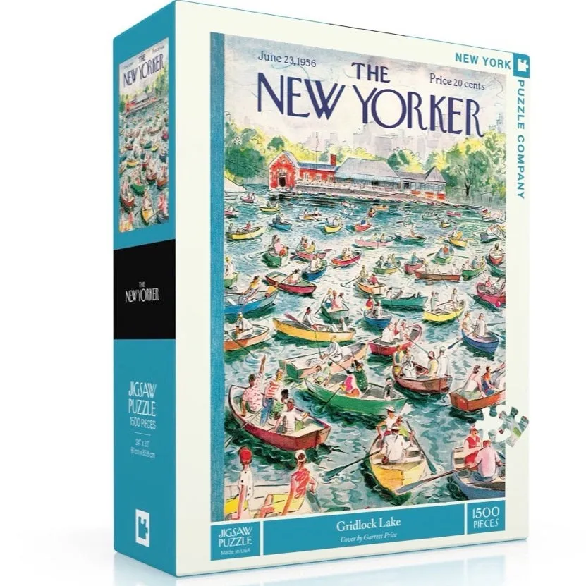 Gridlock Lake | 1,500 Piece Jigsaw Puzzle