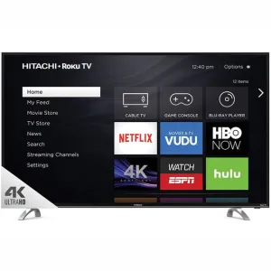 HITACHI 55" Class 4K HDR UHD LED ROKU SMART TV ( 55R81 )